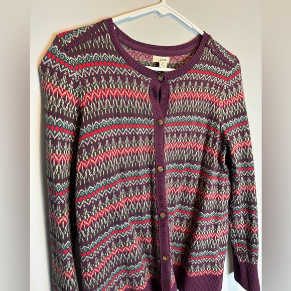 L.L Bean Sweater Cardigan - Picture 2 of 3